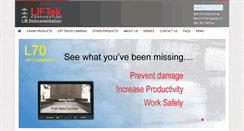 Desktop Screenshot of liftek.com
