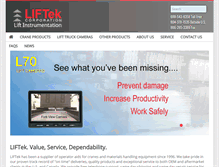 Tablet Screenshot of liftek.com